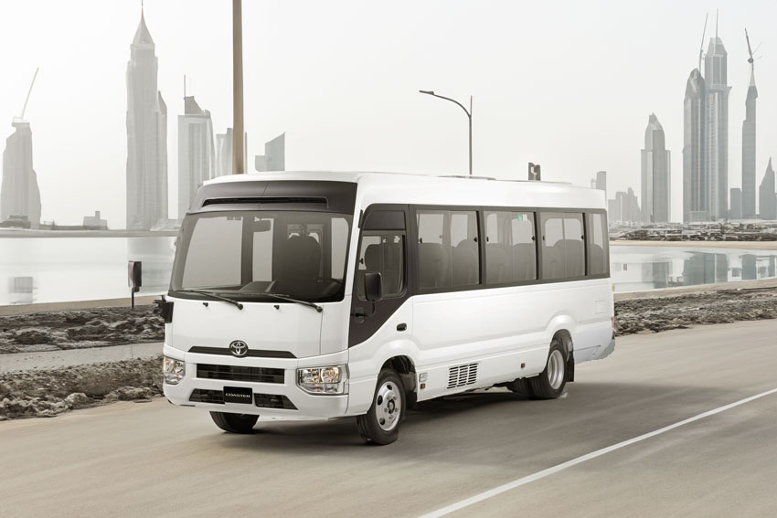 Bello Bus Adds 2025 Toyota Coaster to Its Fleet, Enhancing Comfort and Luxury in Dubai Rentals